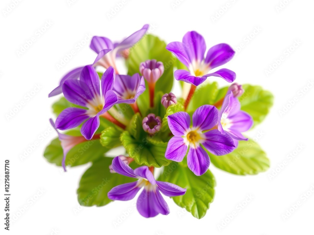 Obraz premium Delicate Beauty Unveiled: Primula cuneifolia subsp cuneifolia in Nature's Embrace