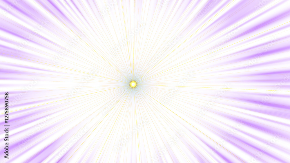 Fototapeta premium Radiant Purple Burst with Golden Rays Background Image