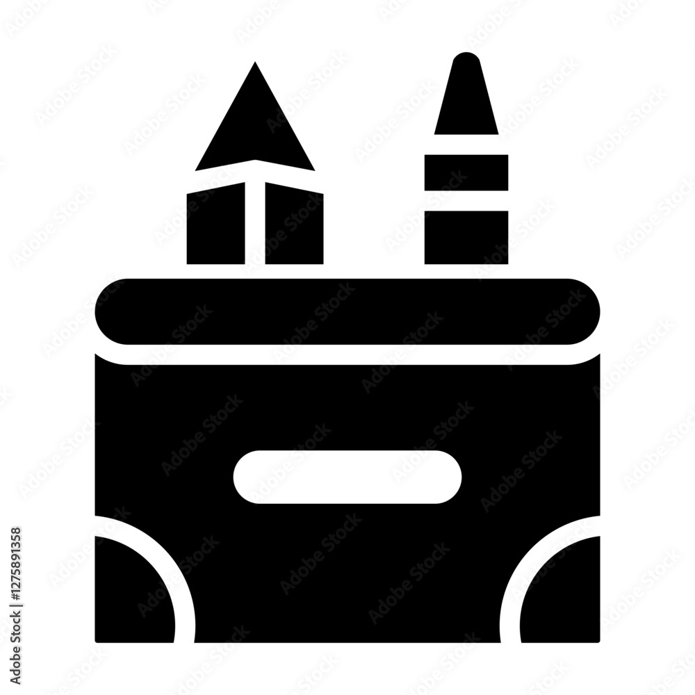 Box Vector Glyph Icon Design Design Box Vector Glyph Icon Design Design