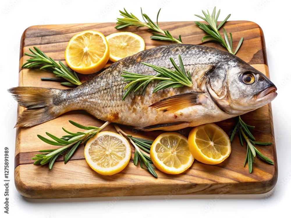 Grilled Fish with Lemon and Rosemary: A Culinary Masterpiece Grilled Fish with Lemon and Rosemary: A Culinary Masterpiece