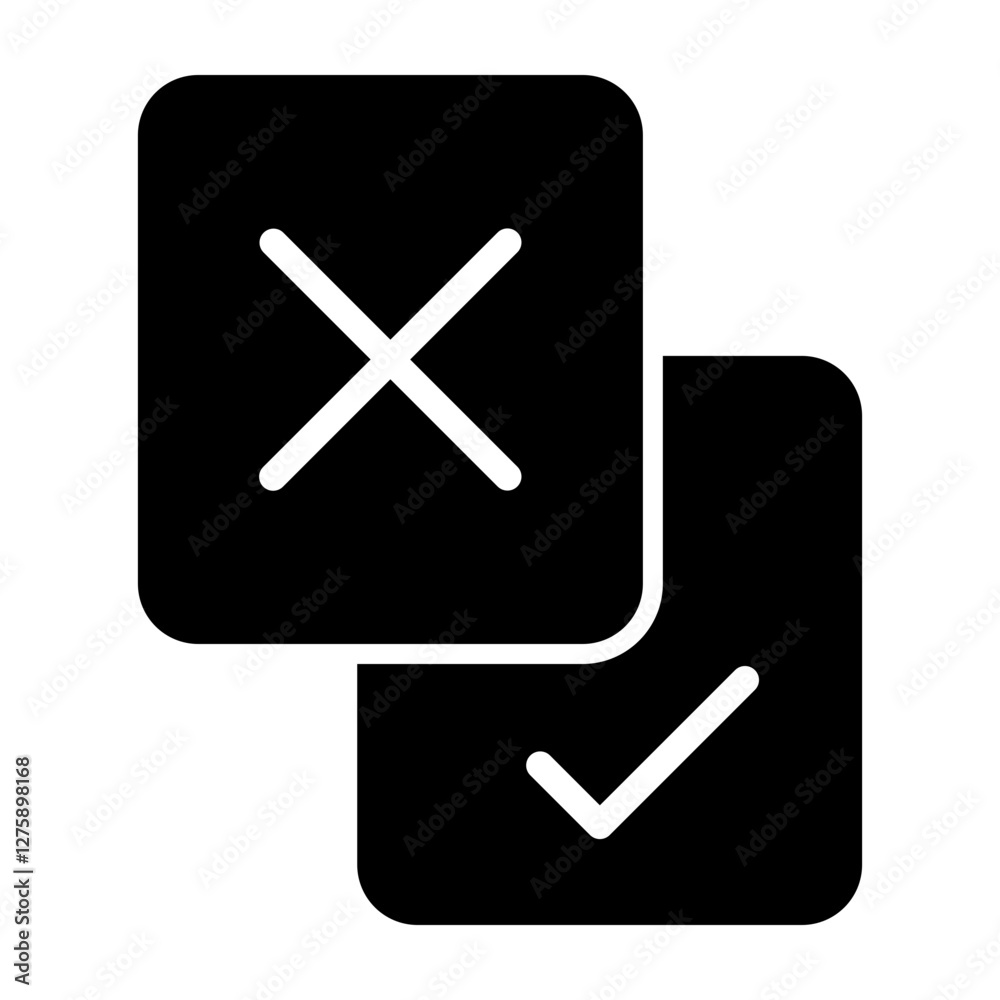 Ab Testing Vector Glyph Icon Design Ab Testing Vector Glyph Icon Design