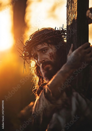 The Crucifixion of Jesus Christ Painting