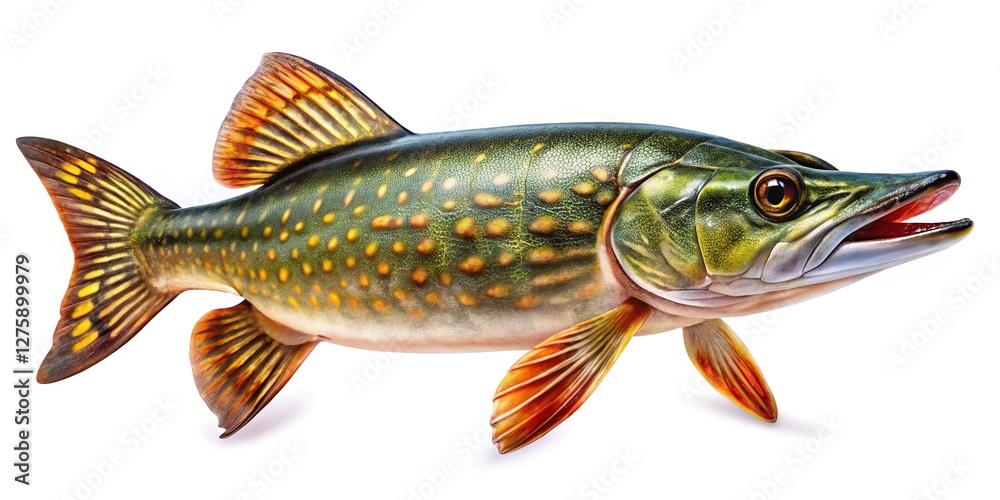 Fototapeta premium Stunning Eucinostomus gula Close-up