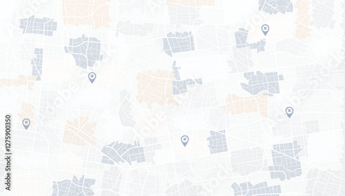 Travel concept. Geolocation and abstract GPS navigation, online navigation map pointer, place mark with map navigation. Vector illustration