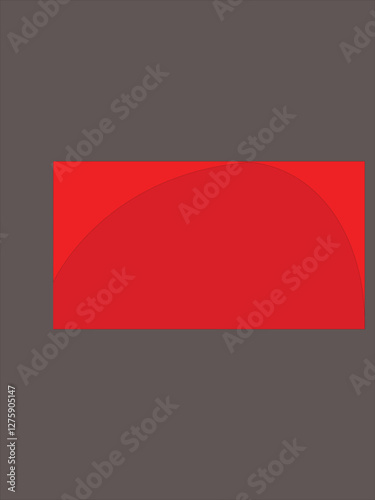 Vector business card design with white background and golden arc, visiting card template, cutaway mockup, calling card ready for printing, identification card with icons for contact information.