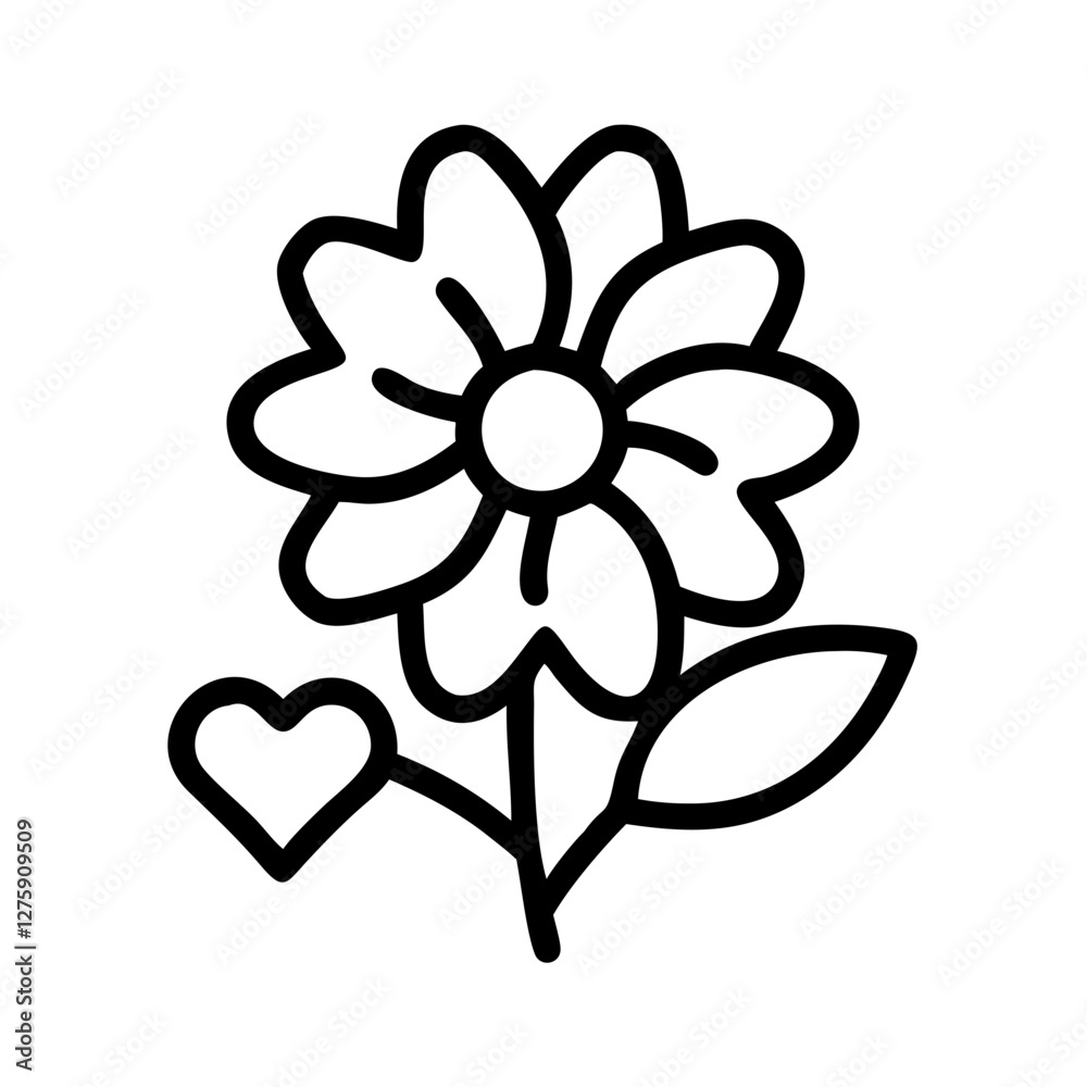 flower kindness and beauty icon, flower kindness and beauty line art - simple line art of flower kindness and beauty, perfect for flower kindness and beauty logos and icons flower kindness and beauty icon, flower kindness and beauty line art - simple line art of flower kindness and beauty, perfect for flower kindness and beauty logos and icons
