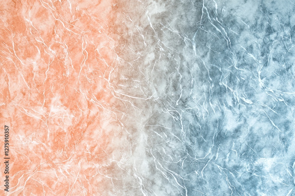 Fototapeta premium Abstract Texture in Soft Orange and Blue Tones for Background Design