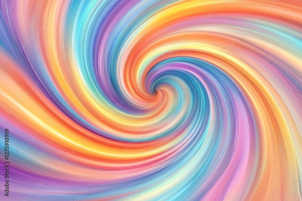 Colorful Swirling Motion Background in Pastel Tones and Vivid Hues Colorful Swirling Motion Background in Pastel Tones and Vivid Hues