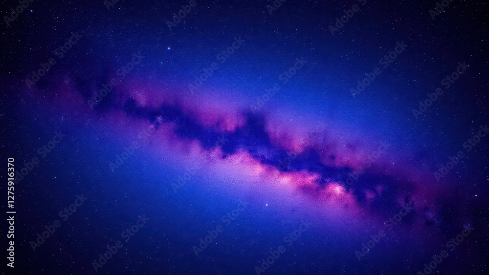 Fototapeta premium a very large galaxy with a very long