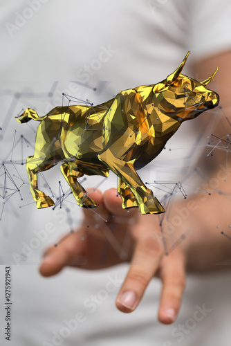 stock market graph business...