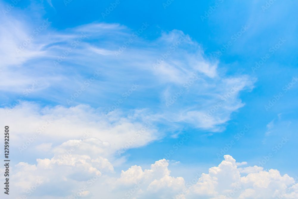 Obraz premium Nature Blue Sky and Cloud