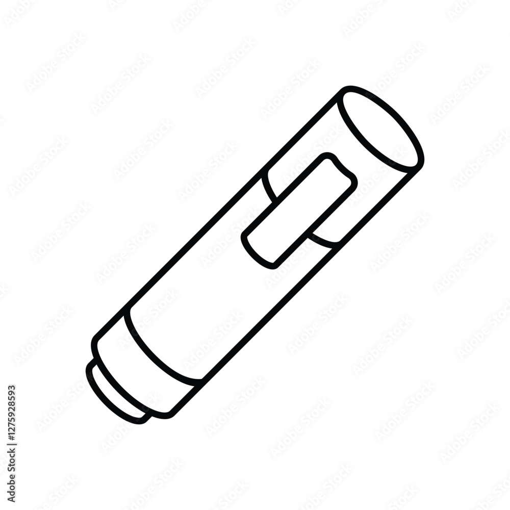 Whiteboard marker vector icon Whiteboard marker vector icon