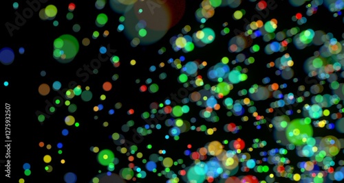 Colorful Bokeh Lights photo