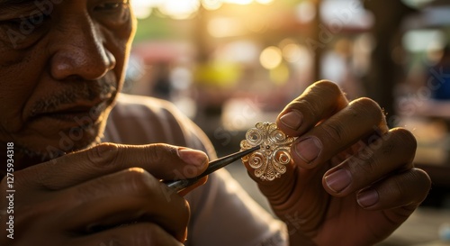 Master Craftsman: The Intricate Art of Silver Filigree