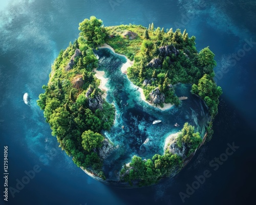 Better World. Feeling Better with Future Earth Technology Concept