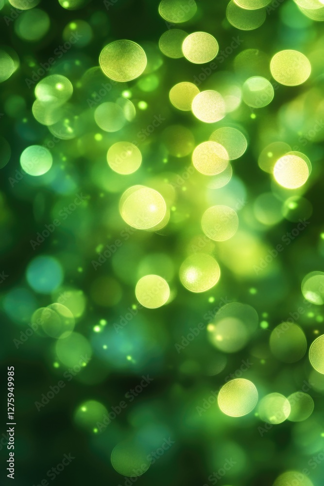 A cluster of bright green LED lights in a close-up shot A cluster of bright green LED lights in a close-up shot