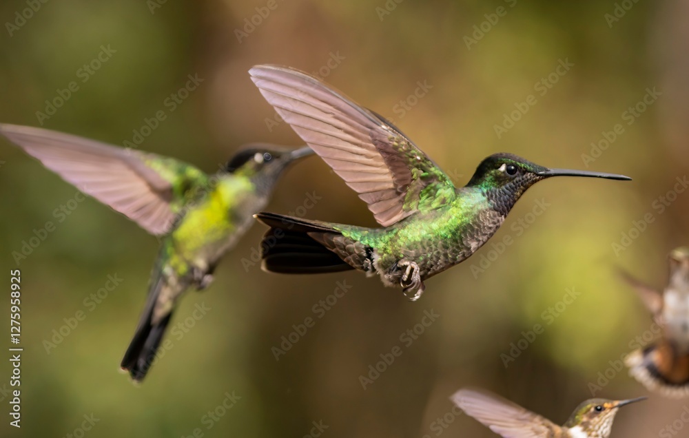 Fototapeta premium hummingbird in flight
