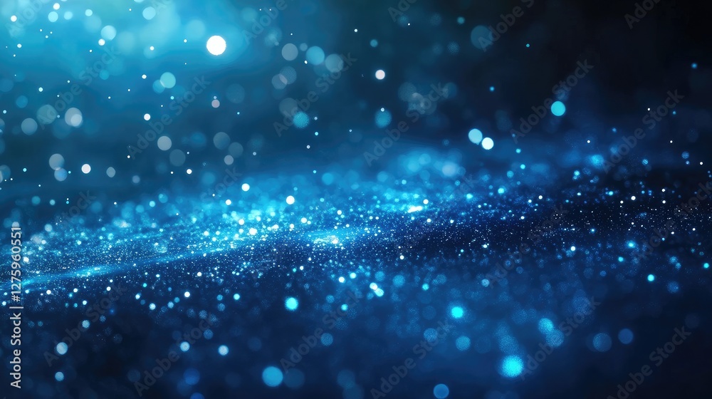 A futuristic scatter plot with points appearing as small glowing stars in a deep blue galaxy-like background. A futuristic scatter plot with points appearing as small glowing stars in a deep blue galaxy-like background.