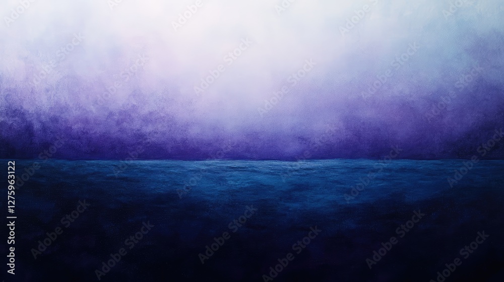 Fototapeta premium A gradient of deep purples and midnight blues, evoking mystery and a sense of the unknown.
