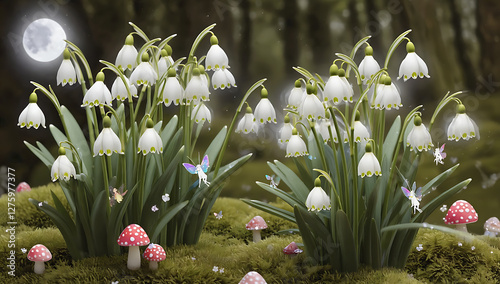 Magical Night in the Fairy Forest