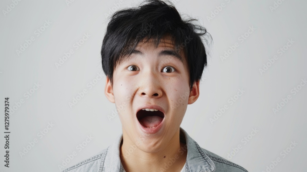 The image features a young person making an expressive face. The image features a young person making an expressive face.