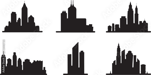 City Building silhouettes