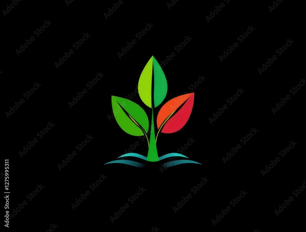 The logo features a sprouting plant with colorful leaves, symbolizing vibrant growth, healthy living, and the potential for renewal in nature The logo features a sprouting plant with colorful leaves, symbolizing vibrant growth, healthy living, and the potential for renewal in nature