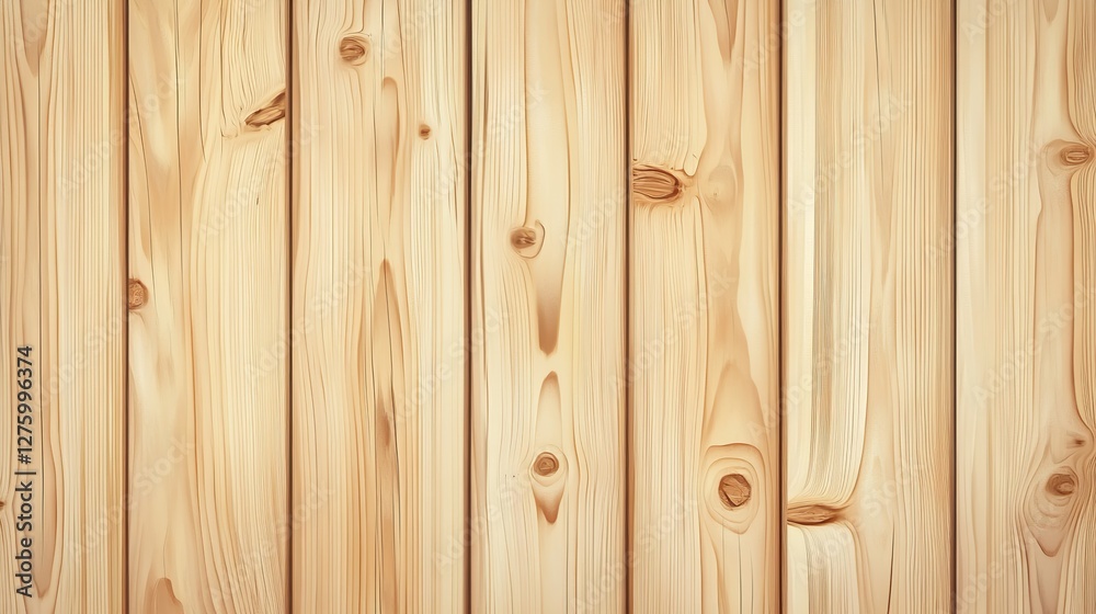 Fototapeta premium Light Wooden Planks Texture