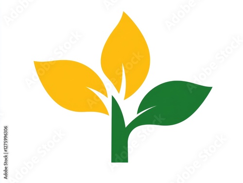 This logo showcases a vibrant sprout symbolizing growth, renewal, and the commitment to healthy eating. It emphasizes potential and a fresh start in nature's journey