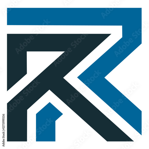 Free Download RR Simple Colour Logo Desing - GFXLoad