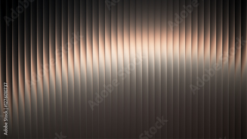 Adobe Illustrator ArtworkLuxury elegant metal ribbed surface background with gradient waves and soft reflections in retrofuturistic style for dynamic industrial design, high-tech aesthetic or trendy v