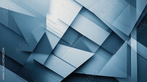 abstract blue geometric background