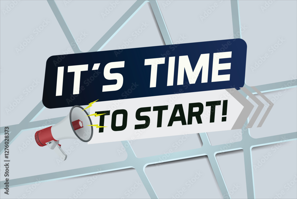 It's time to start word concept vector illustration and 3d style, landing page, template, ui, web, mobile app, poster, banner, flyer, background, gift card, coupon, label, wallpaper
It's time to start word concept vector illustration and 3d style, landing page, template, ui, web, mobile app, poster, banner, flyer, background, gift card, coupon, label, wallpaper