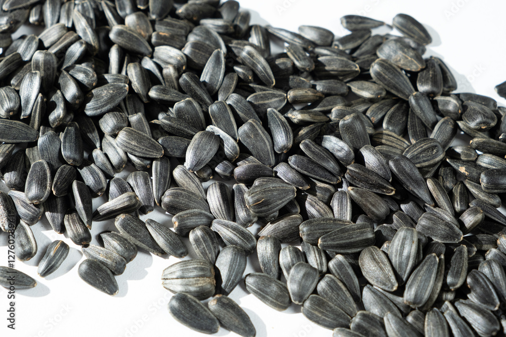 Crunchy Roasted Sunflower Seeds Close-Up Crunchy Roasted Sunflower Seeds Close-Up