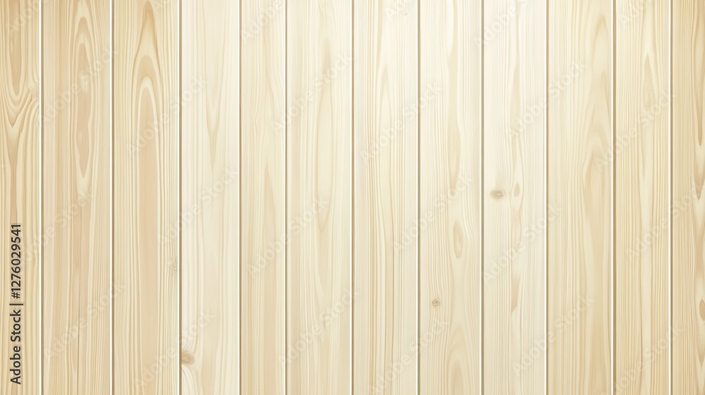 Fototapeta premium Light Beige Wooden Panel Texture
