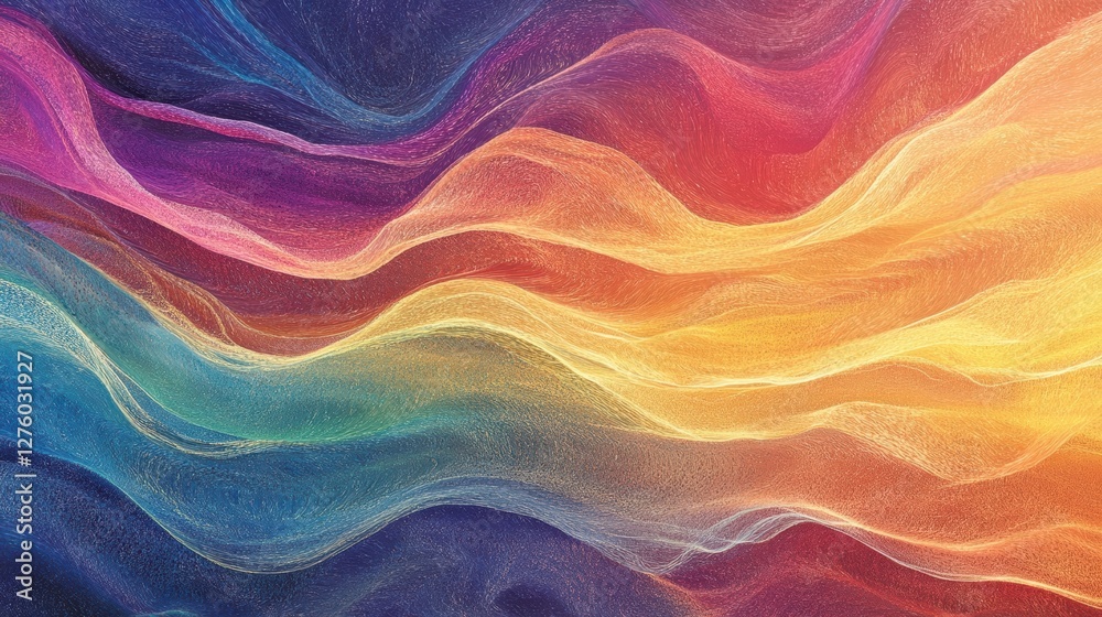 Fototapeta premium colorful abstract wave background