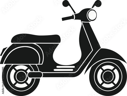 Scooter silhouette