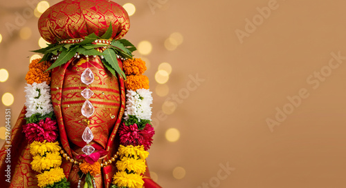 Close-up of Gudhi Padwa Dec...