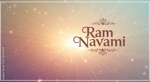 Elegant Ram Navami Greeting...