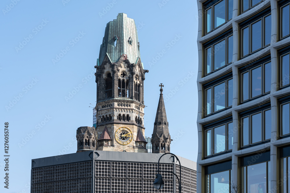 Kaiser-Wilhelm-Gedächtniskirche in Berlin, Germany
