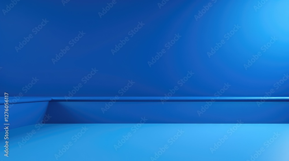Obraz premium smooth light royal blue background texture
