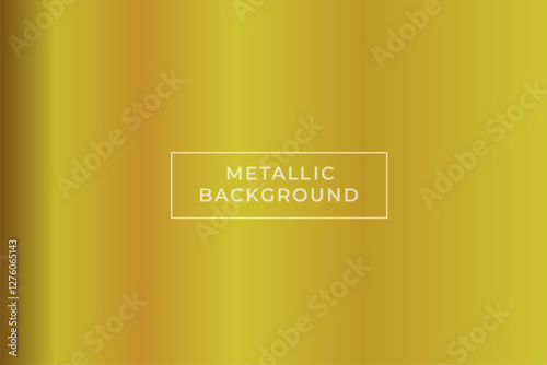 Yellow Metallic Background Design Template