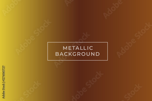 Yellow Metallic Background Design Template