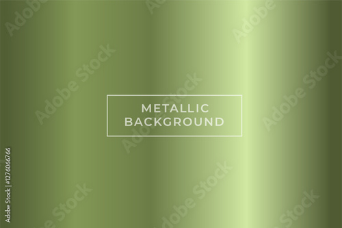 Green Metallic Background Design Template