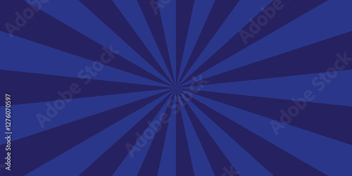 Background sunburst pattern blue design. Vintage sunrays illustration swirl grunge backdrop line. sun beam vector banner design and comic burst gradient concept pattern.	
