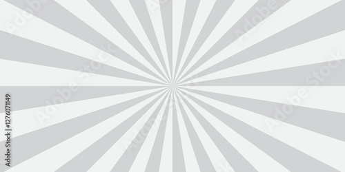 Abstract white and gray retro with sunburst pattern colorful design. Vintage sunrays illustration swirl grunge backdrop line. sun beam vector banner design and comic burst gradient concept pattern.	
