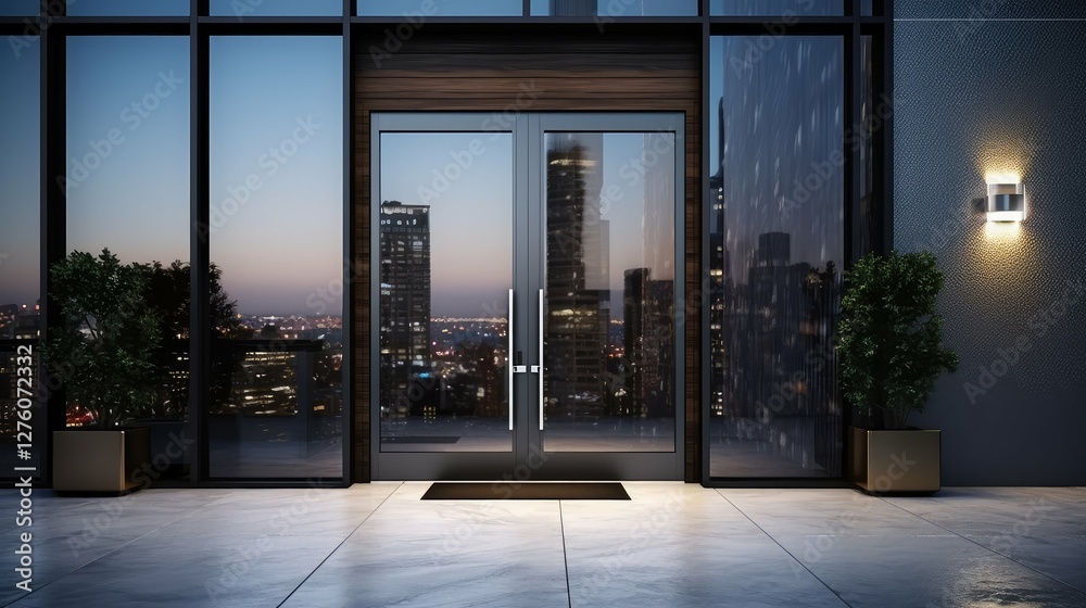 Fototapeta premium contemporary door selection