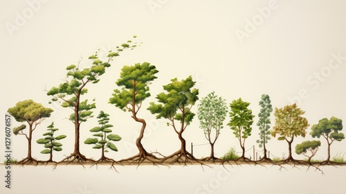 time plant growth illustration