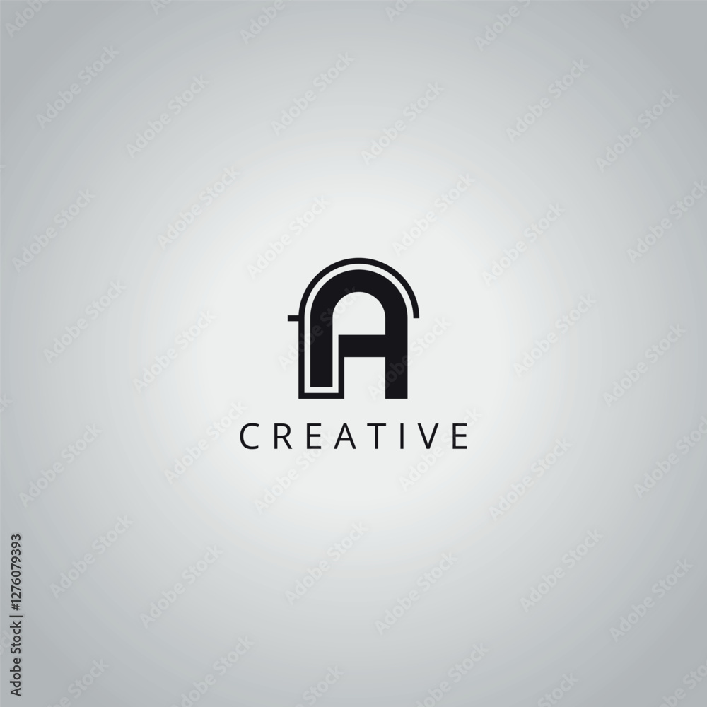 FA AF Creative Minimal Business Letter Logo Design Vector Icon Symbol. FA AF Creative Minimal Business Letter Logo Design Vector Icon Symbol.
