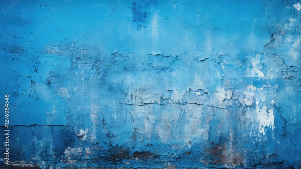 Obraz premium wall blue grunge